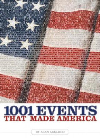 Kniha 1001 Events That Made America Alan Axelrod