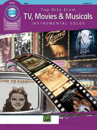 Könyv TOP HITS FROM TV, MOVIES & MUSICALS VIOA Alfred Music