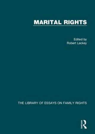 Kniha Marital Rights Robert Leckey