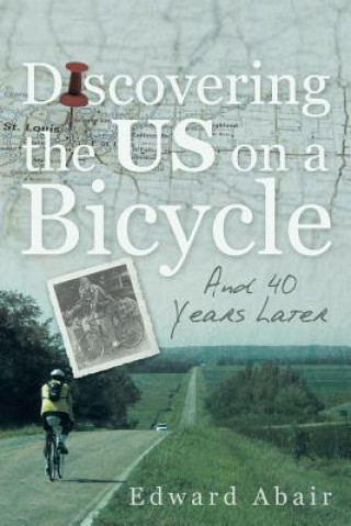 Carte Discovering the US on a Bicycle Edward Abair