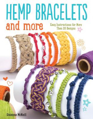 Książka Hemp Bracelets and More Suzanne McNeill
