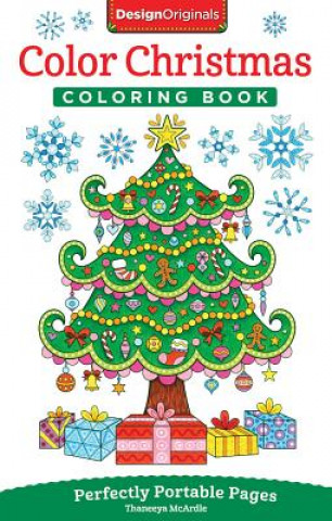 Kniha Color Christmas Coloring Book Thaneeya McArdle