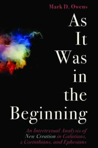 Book As It Was in the Beginning Mark D Owens