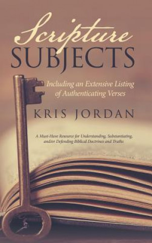 Kniha Scripture Subjects Kris Jordan