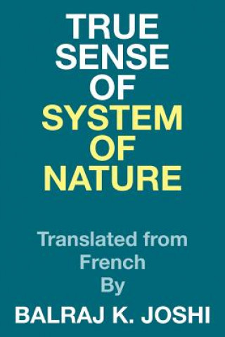 Book True Sense of System of Nature Balraj K Joshi