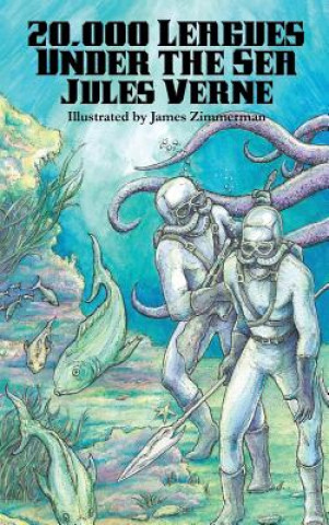 Carte 20,000 Leagues Under the Sea Jules Verne