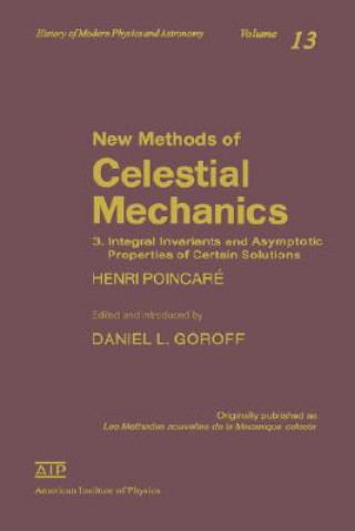 Knjiga New Methods of Celestial Mechanics Henri Poincare