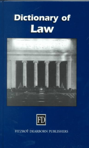 Książka Dictionary of Law 