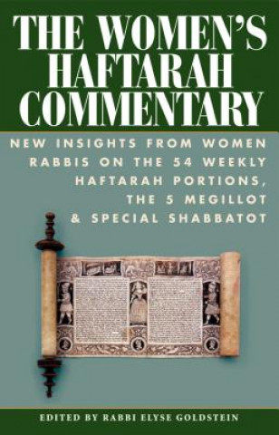 Kniha Women's Haftarah Commentary Elyse Goldstein