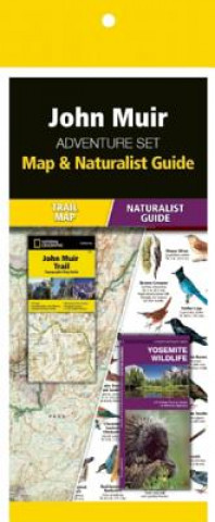 Kniha John Muir Trail Adventure Set National Geographic Maps