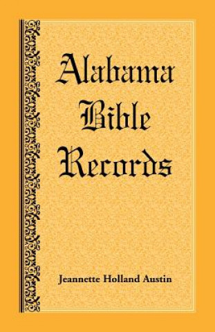 Carte Alabama Bible Records Jeannette Holland Austin