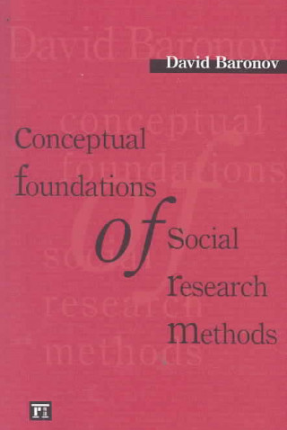 Kniha Conceptual Foundations of Social Research Methods David Baranov
