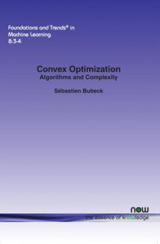 Kniha Convex Optimization Sebastien Bubeck