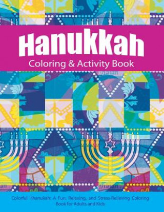 Книга Hanukkah Coloring & Activity Book Adult Coloring Books