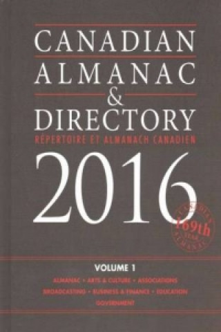 Книга Canadian Almanac & Directory, 2016 Grey House Canada