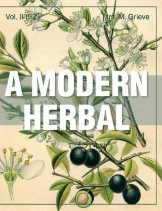 Kniha Modern Herbal (Volume 2, I-Z and Indexes) Margaret Grieve