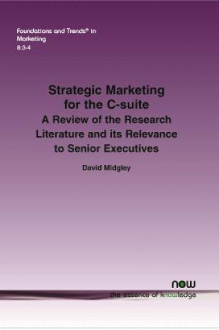 Kniha Strategic Marketing for the C-suite David Midgley