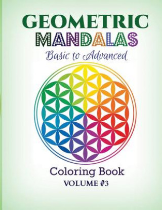 Libro Geometric Mandalas - Basic to Advanced Kids World Coloring