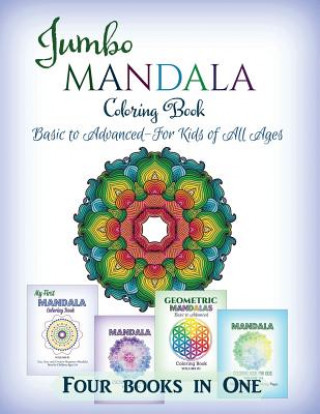 Carte Jumbo Mandala Coloring Book Kids World Coloring