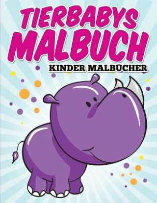 Kniha Tierbabys Malbuch Avon Coloring Books