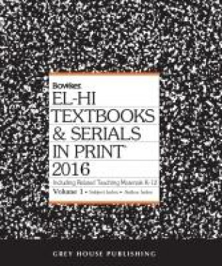 Carte El-Hi Textbooks & Serials In Print, 2016 