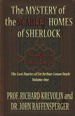 Carte Mystery of The Scarlet Homes Of Sherlock Richard Krevolin