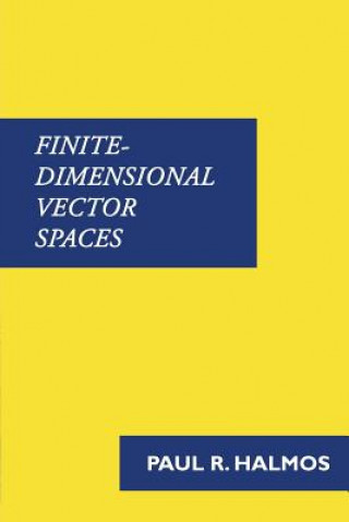 Könyv Finite-Dimensional Vector Spaces Halmos