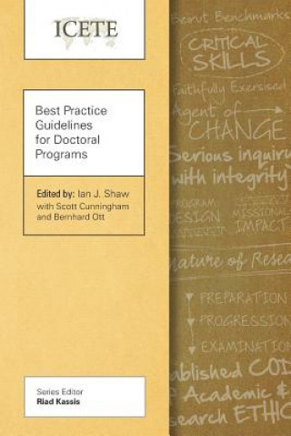 Knjiga Best Practice Guidelines for Doctoral Programs Ian J. Shaw