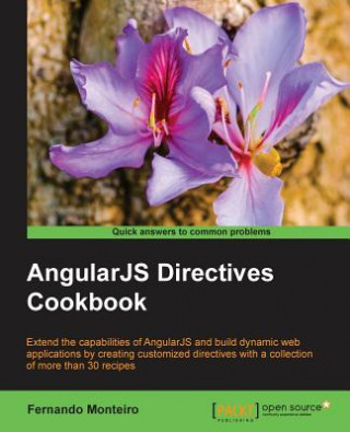 Kniha AngularJS Directives Cookbook Fernando Monteiro