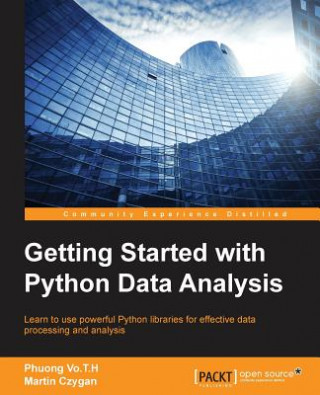 Kniha Getting Started with Python Data Analysis Phuong Vo T. H