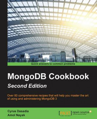 Carte MongoDB Cookbook - Cyrus Dasadia