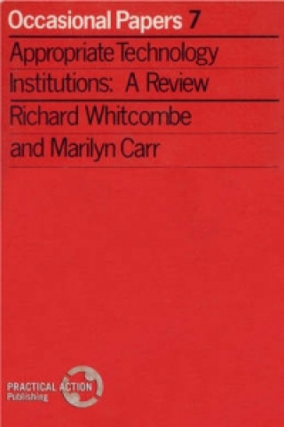 Book Appropriate Technology Institutions Richard Whitcombe