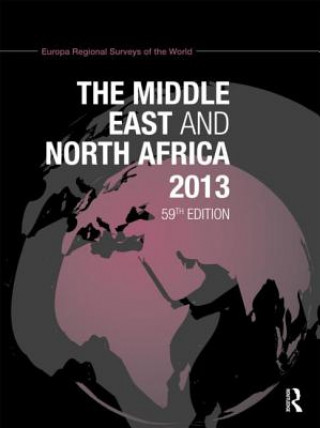 Carte Middle East and North Africa 2013 Europa Publications