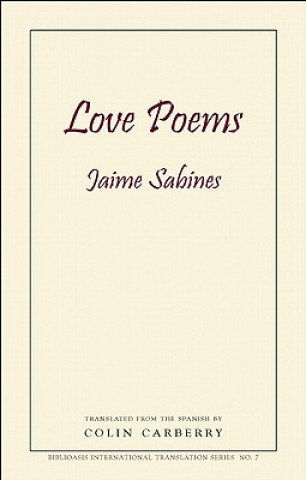 Kniha Love Poems Jaime Sabines