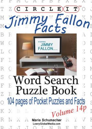 Książka Circle It, Jimmy Fallon Facts, Pocket Size, Word Search, Puzzle Book Lowry Global Media LLC