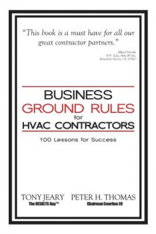 Kniha Business Ground Rules for HVAC Contractors TONY JEARY
