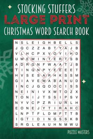 Kniha Stocking Stuffers Large Print Christmas Word Search Puzzle Book 