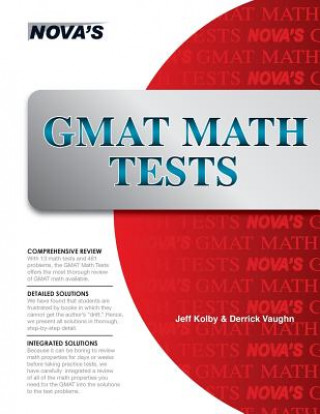 Könyv GMAT Math Tests Jeff Kolby