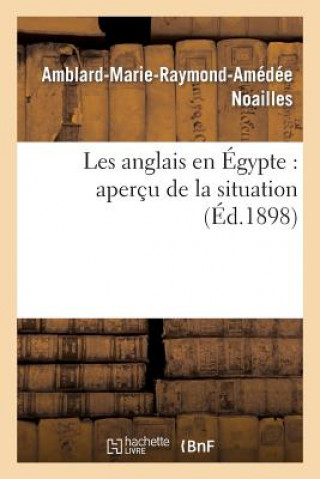 Kniha Les Anglais En Egypte: Apercu de la Situation Noailles-A-M-R-A