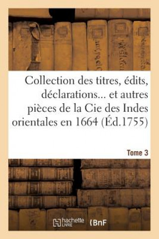 Knjiga Recueil Tome 3 France