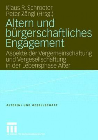 Kniha Altern und burgerschaftliches Engagement 