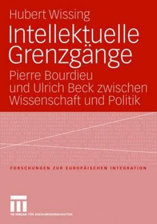 Książka Intellektuelle Grenzgange Hubert Wissing