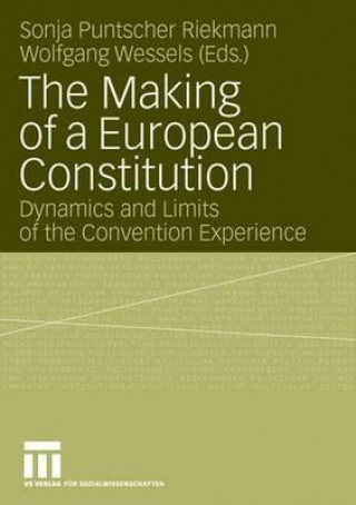 Книга Making of a European Constitution Sonja Puntscher Riekmann