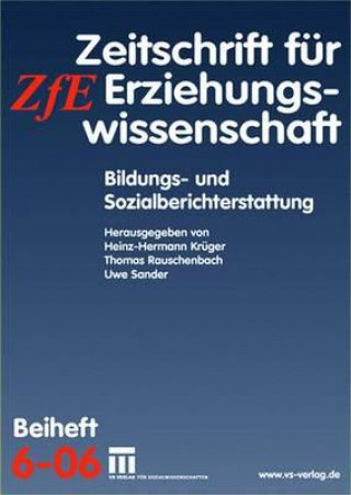Kniha Bildungs- Und Sozialberichterstattung Heinz-Hermann Krüger