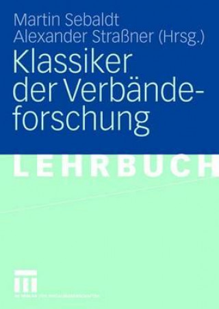 Book Klassiker Der Verbandeforschung Martin Sebaldt