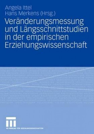 Carte Veranderungsmessung Und Langsschnittstudien in Der Empirischen Erziehungswissenschaft Angela Ittel