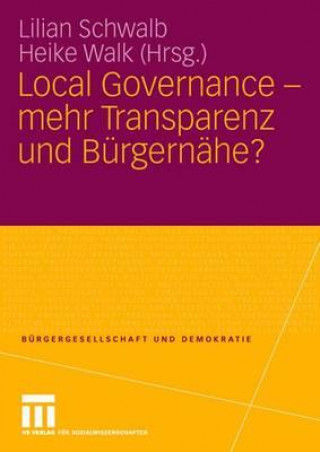 Carte Local Governance - Mehr Transparenz Und Burgernahe? Lilian Schwalb