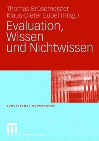 Kniha Evaluation, Wissen Und Nichtwissen Thomas Brüsemeister