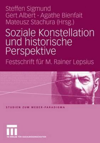 Könyv Soziale Konstellation Und Historische Perspektive Gert Albert