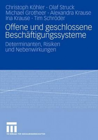 Kniha Offene Und Geschlossene Beschaftigungssysteme Christoph Kohler